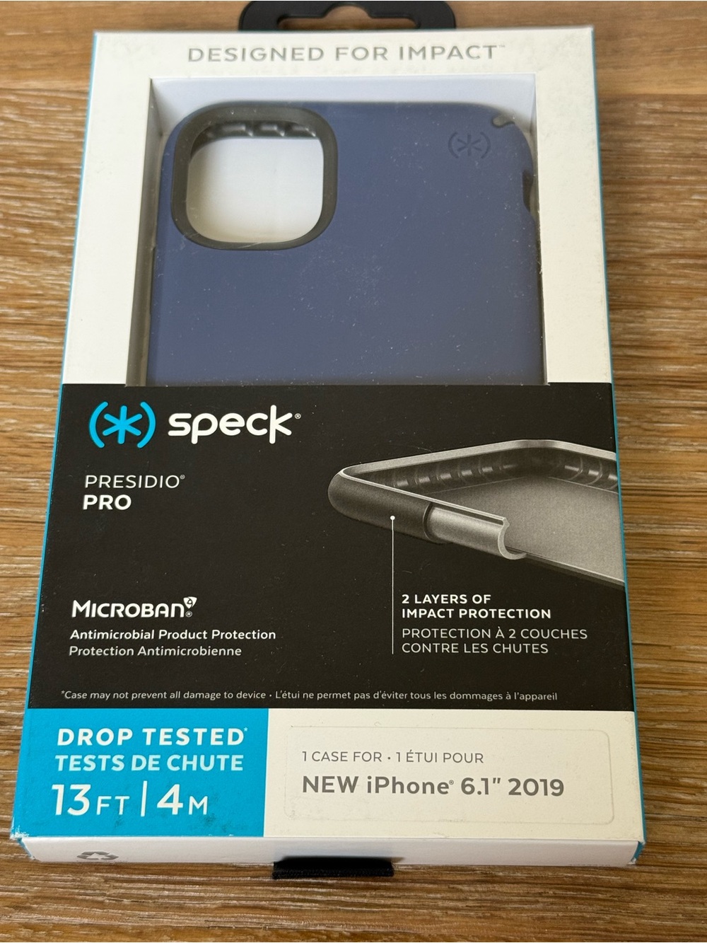 New Speck Presidio Pro Phone Case for iPhone 6.1" (2019) - Navy Blue